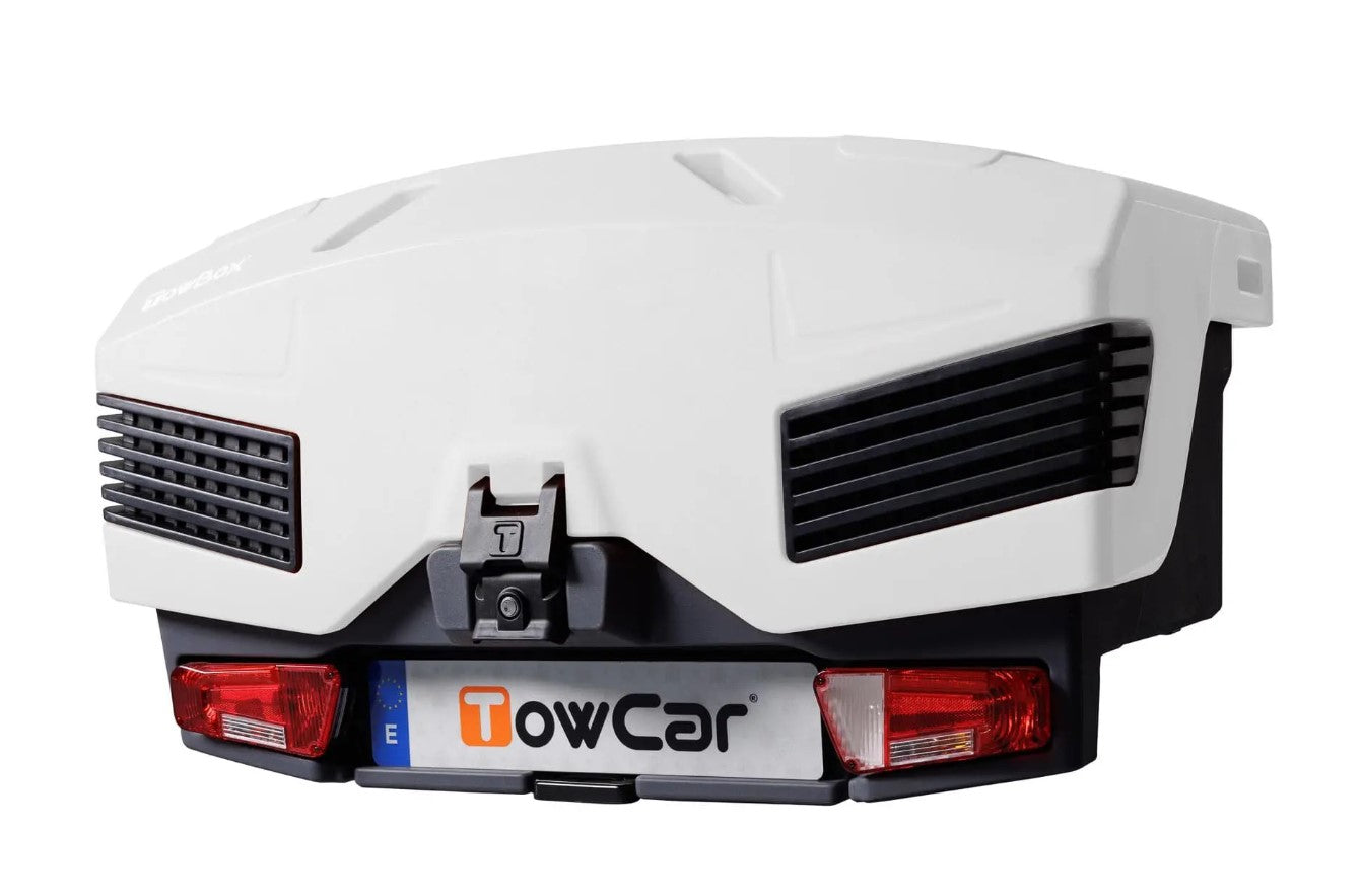 Towbox V2 le nouveau coffre de transport sur attelage