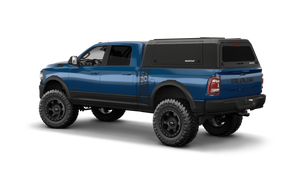 Équipement de Pointe : Dodge RAM 1500 Bleu Foncé avec Hardtop RSI SMARTCAP EVOa Noir
