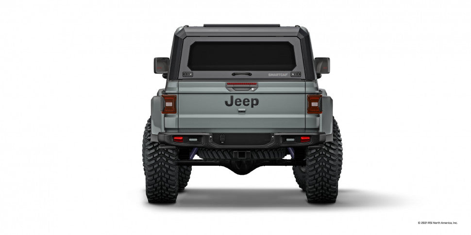 Aventure Sophistiquée : Jeep Gladiator JT Gris et Hardtop RSI SMARTCAP EVOa Noir
