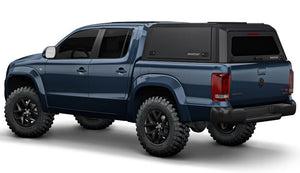 Alliance de robustesse : Hardtop RSI SMARTCAP EVOa Noir sur Amarok Bleu Foncé