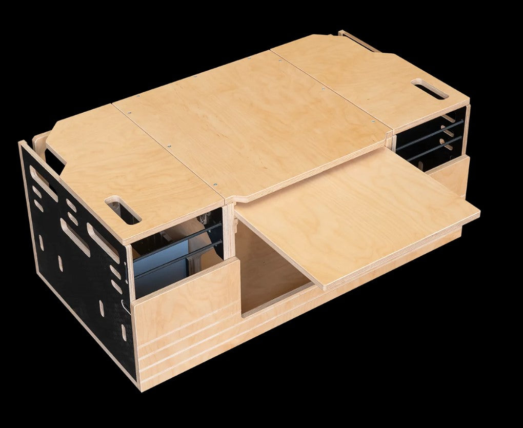 Box bois FLV aménagement intérieur