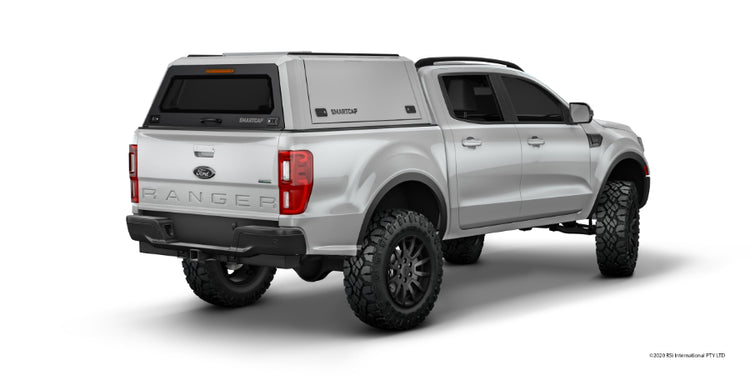 Hardtop RSI EVO Adventure Blanc sur Ford Ranger Double cab Blanc