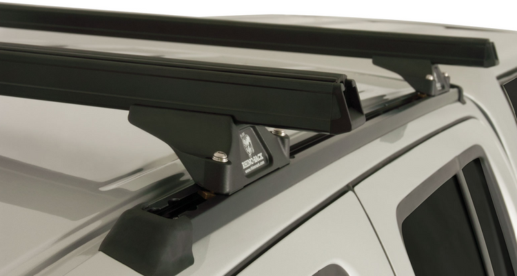Installation facile – Kit de barres de toit pour Nissan D40 Double Cabine