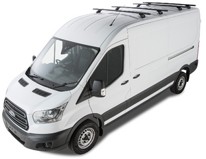 Kit Barre de Toit Ovale Rhinorack: Ford Transit 2014+ Adapté