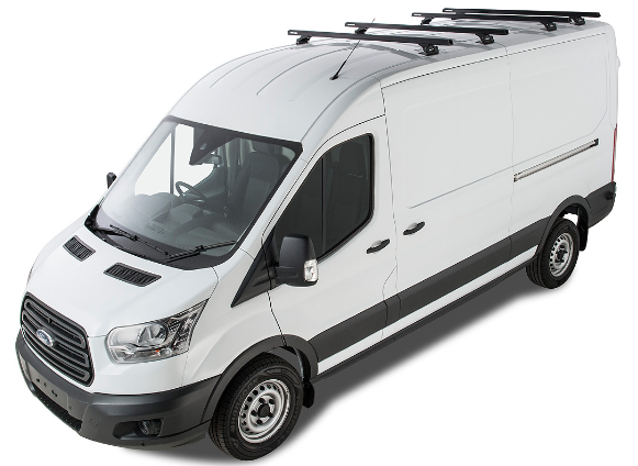 Système de Portage Avancé Rhinorack: Kit Ford Transit 2014+ Carré