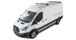 Ford Transit 2014+ Équipé: Barres de Toit Rhinorack Kit Complet