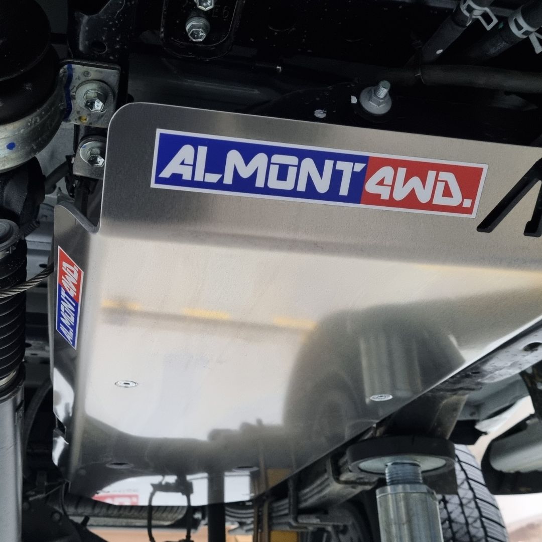 Protection Almont4WD Aluminium Grise Reservoir à carburant sous véhicule