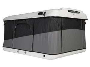 Rooftop tent EVASION EVO by James Baroud opened