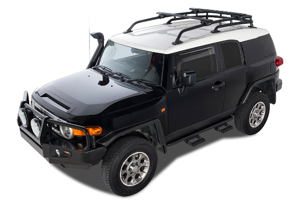 Barres de Toit Renforcées Rhinorack pour Toyota FJ Cruiser 2011 et plus