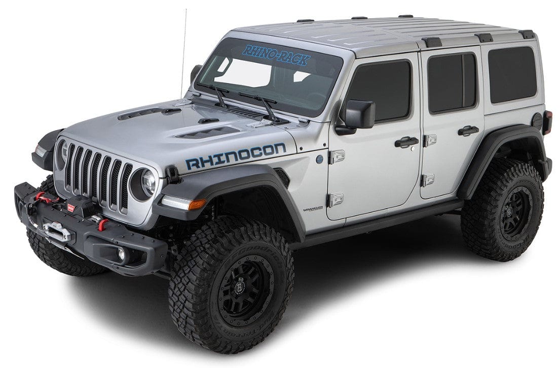 Backbone Rhinorack - montage barres ou galerie - Jeep Wrangler JL (4 portes)