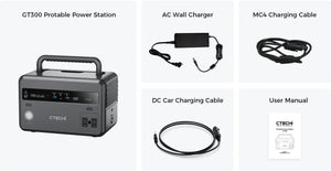 Batterie auxiliaire 220V station de recharge - Version GT300 - Mobile Power - 96 000mAh 300W / 96000mAh