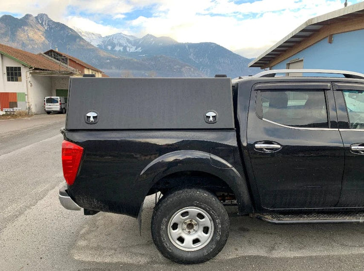 Hardtop aluminium noir Rockalu - Toyota Hilux Vigo 2005-2015