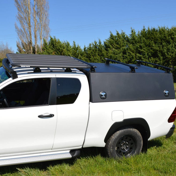 Hardtop aluminium noir Rockalu - Toyota Hilux Vigo 2005-2015