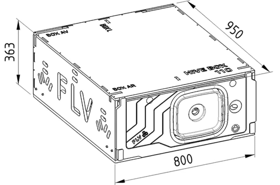 Hive Box 110 - Land Rover Defender 110