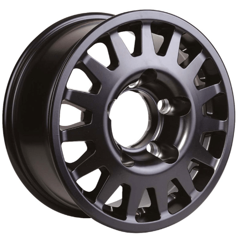 Jante alu MANANO - Nissan Navara D22 - (taille et couleur au choix) Noir / 7x16" - 6x139.7 - ET15 - CB106.2