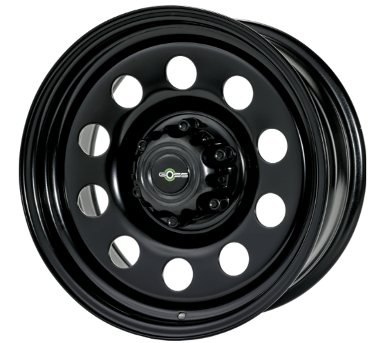 Jante GOSS Modular II - Noire 7x17 6x139.7 ET20 CB106.1 - Toyota Prado 150