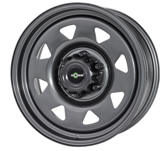 Jante GOSS Triangular grise 7x16 5x150 ET5 CB113 - Land Cruiser 100