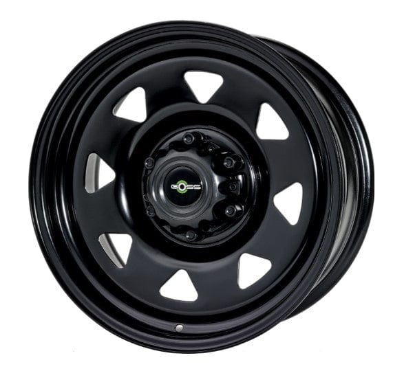 Jante GOSS Triangular noire (taille au choix) - Nissan Pathfinder R51 7x17 - 6x114.3 - ET20 - CB66.1