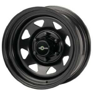 Jante GOSS Triangular noire (taille au choix) - Toyota VDJ 78/79 7x15" - 6x139.7 - ET-6 - CB110