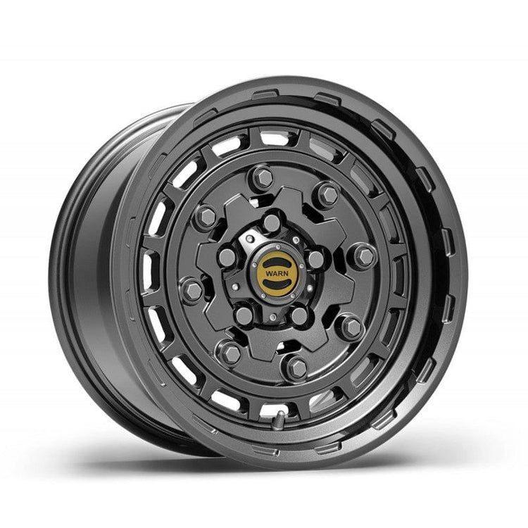 Jantes WARN Epic Jackhammer - taille 17x8,5 Déport 0 pour Jeep Wrangler GunMetal