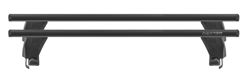 Kit 2 barres de toit noires Menabo - Toyota Hilux Revo 2015+