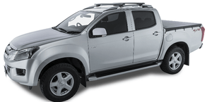 Kit 2 barres de toit Vortex (ovales) - Isuzu D-max 2012-2020 - sur barres origine