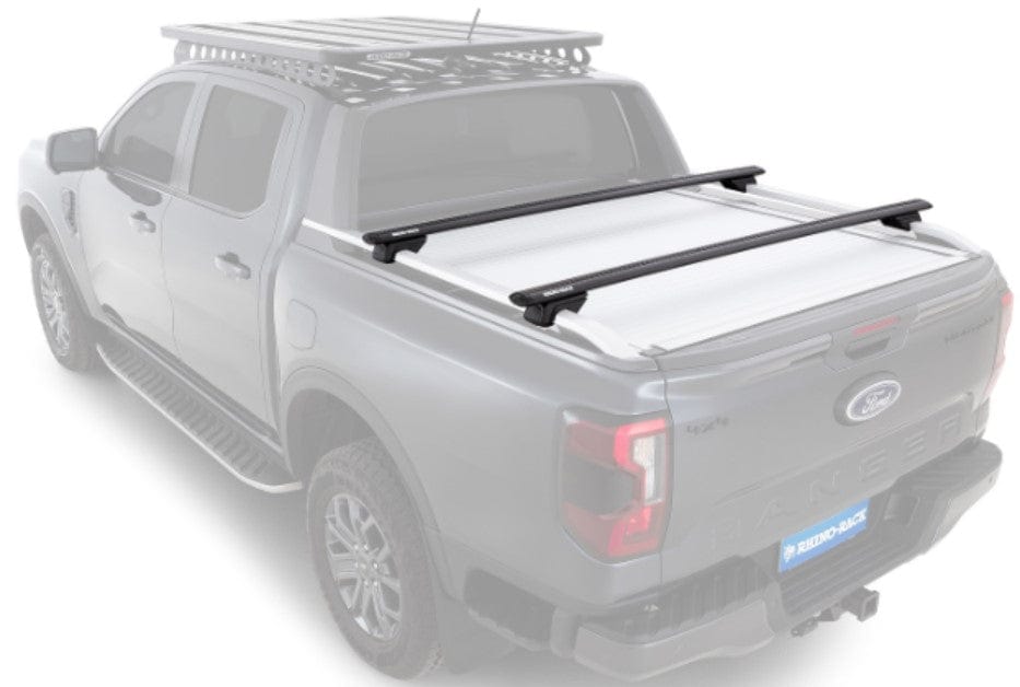 Kit de 2 barres de toit sur benne Rhinorack - Benne Volkswagen Amarok 2022+