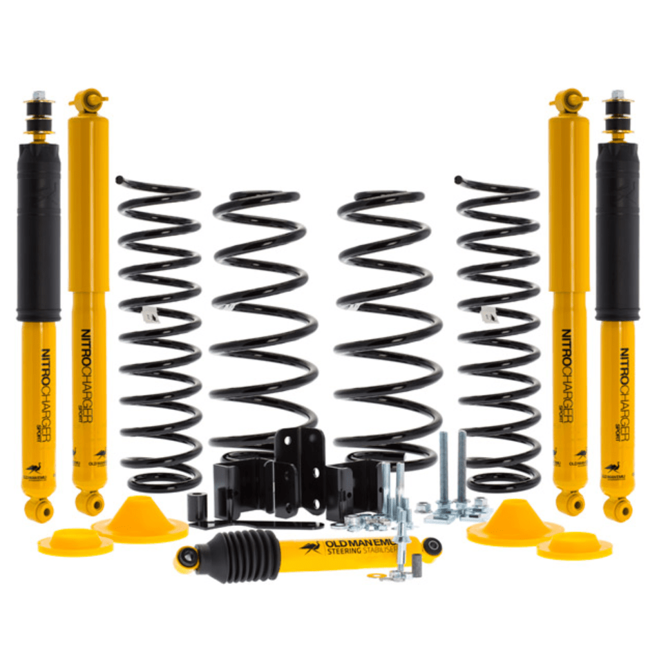 Kit suspension OME - Nissan Patrol Y60 (tarage au choix) 3 portes (SWB) - 4.2L Diesel / 75kg - pare-chocs acier / 50kg