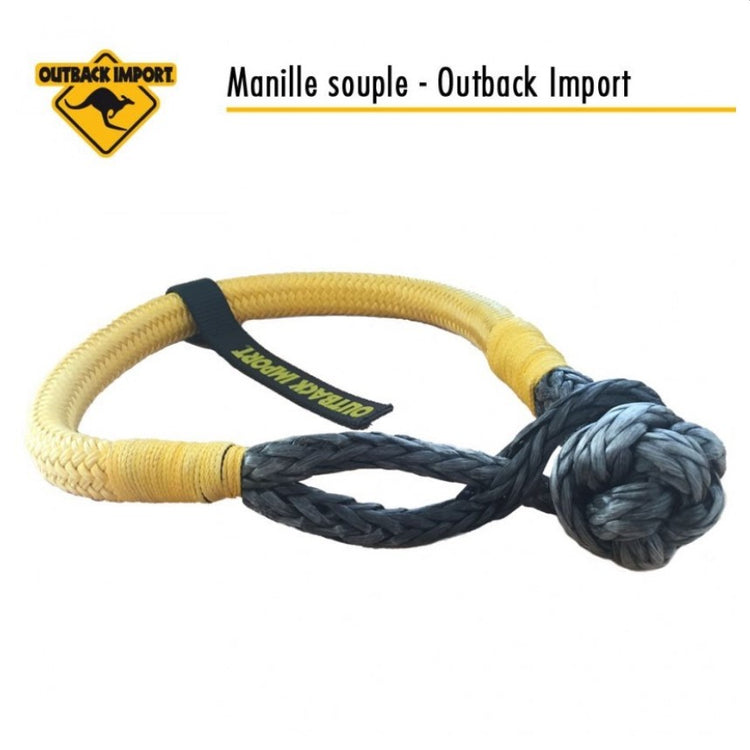 Manille de treuil en fibre de la marque Outback Import