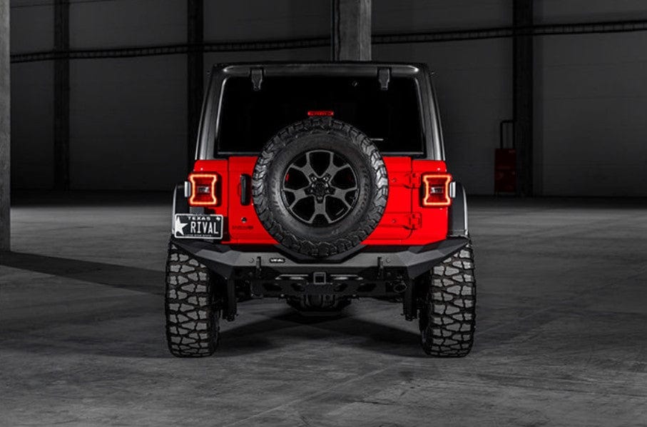 Pare-chocs arrière aluminium - Rival 4x4 - Jeep Wrangler JL