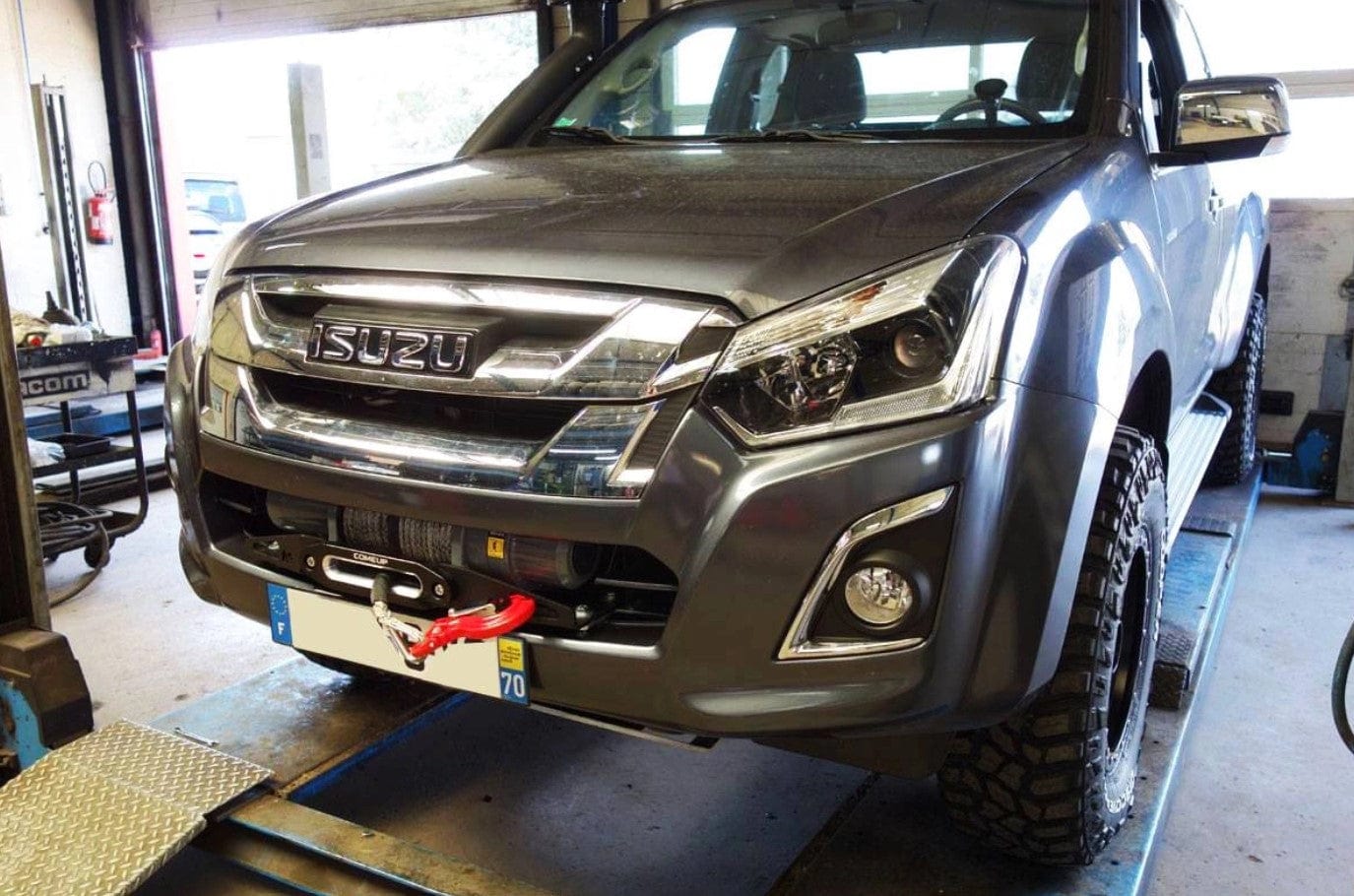 Platine de treuil N4 Offroad - Isuzu Dmax 2012 - 2020