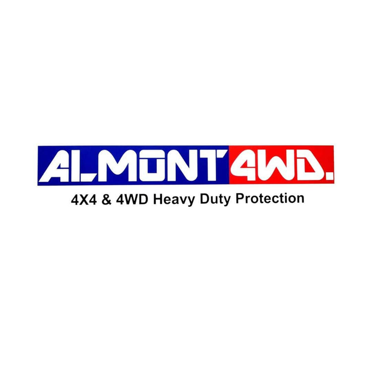 Protection avant Almont4wd - Nissan Navara D22 NP300 Duralumin AW5083H111 / 8 mm