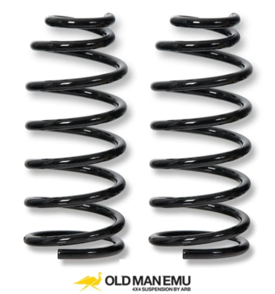 deux ressorts spirales noirs de la marque OME