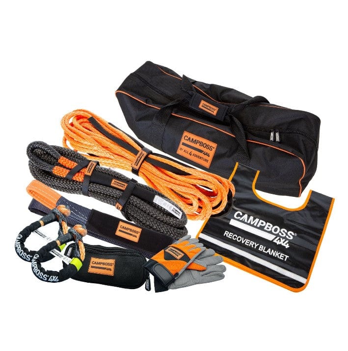 Sac de treuillage Campboss 4x4: Votre kit complet pour le treuillage tout-terrain