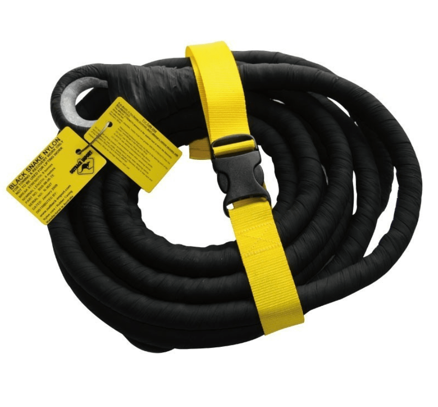 Sangle de traction cinétique 4x4 Blacksnake - 10m / 12T