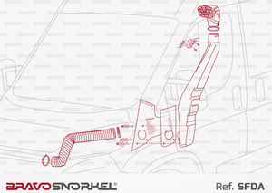 Snorkel Bravo 4x4 - Fiat Ducato 2006+