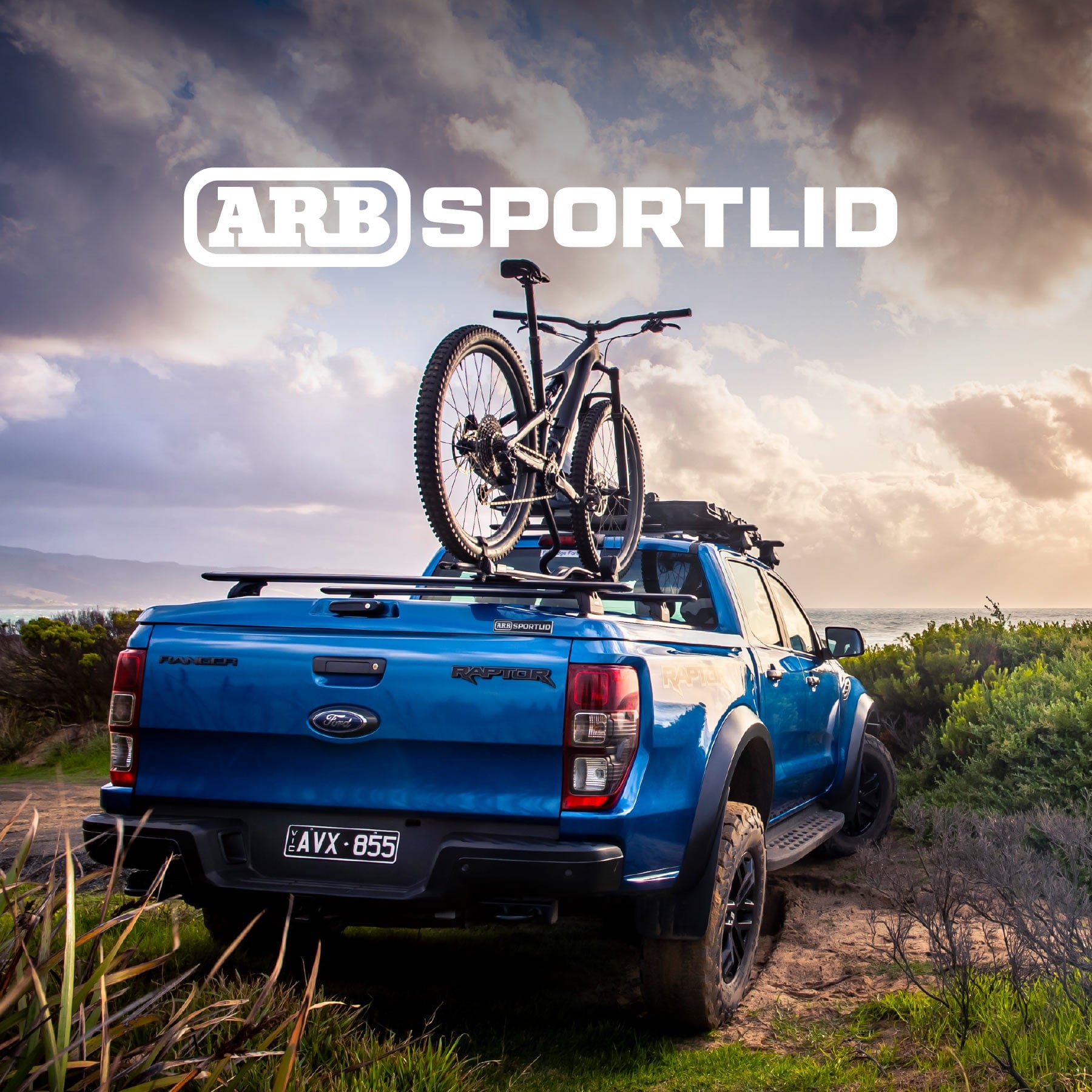 Sportlid V ARB + système de rails - Ford Ranger 2012+ / Raptor 2018+