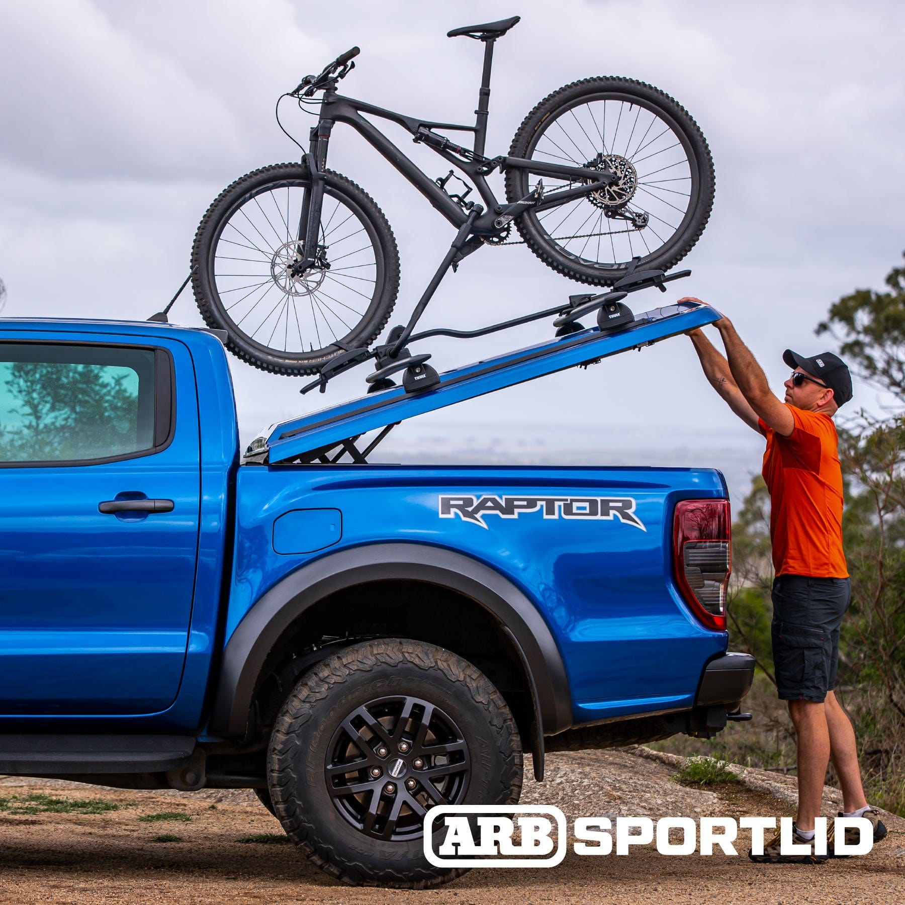 Sportlid V ARB + système de rails - Ford Ranger 2012+ / Raptor 2018+