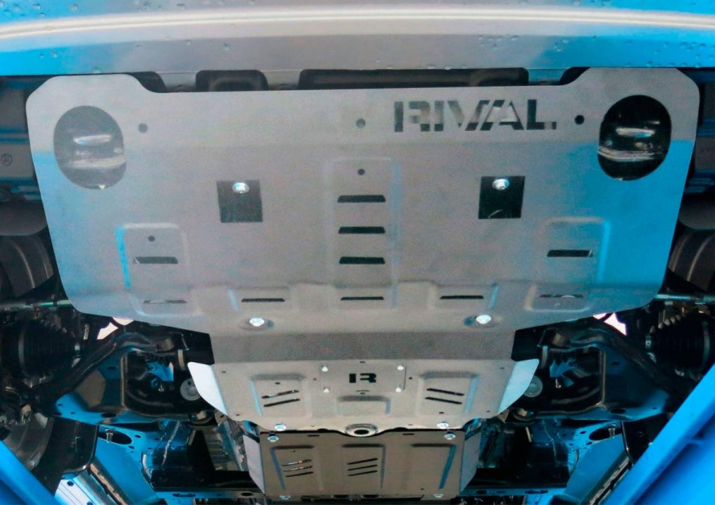 Blindage RIVAL - 6mm Avt Radiateur et Moteur - Toyota Hilux 2016+