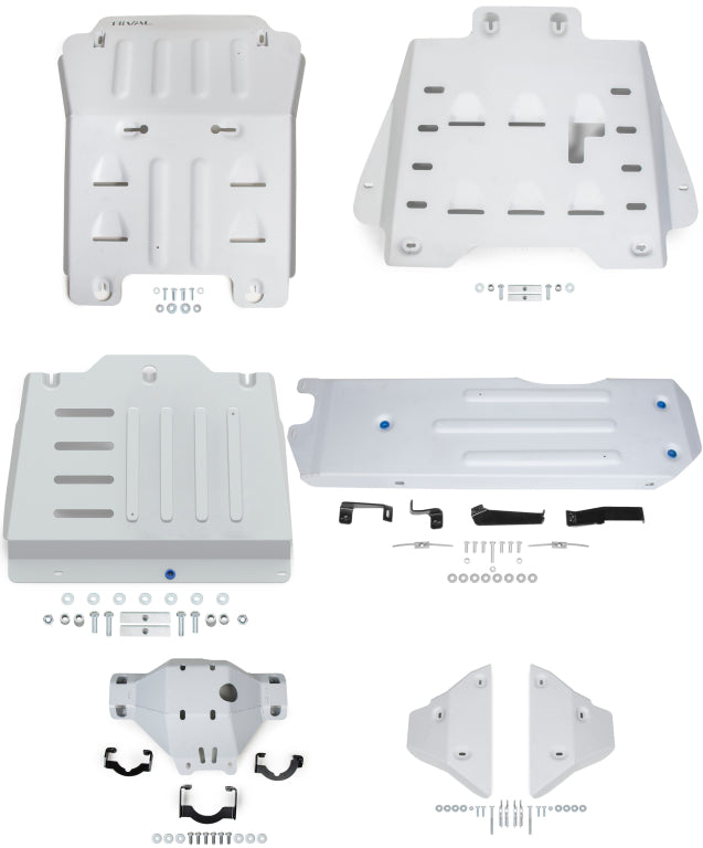Kit de 6x Blindages RIVAL - Aluminium 6mm - Isuzu Dmax 2020+