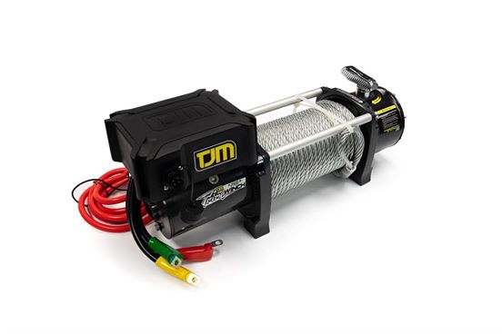 Treuil TJM Prime winch avec cable Acier et Boitier relais