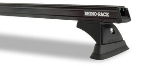 barre de toit rhinorack noir avec pieds rch6