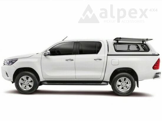 Aeroklas Stylish Hardtop - Toyota Hilux - Double Cab 2015+ (Vitres Battantes)