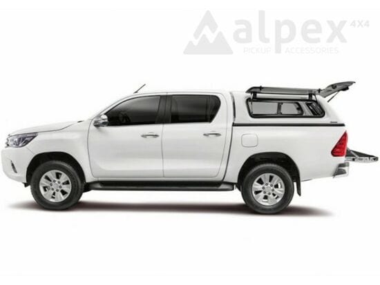 Aeroklas Stylish Hardtop - Toyota Hilux - Double Cab 2015+ (Vitres Battantes)