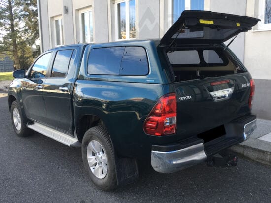 Aeroklas Stylish Hardtop - Toyota Hilux - Double Cab 2015+ (Vitres Escamotable)