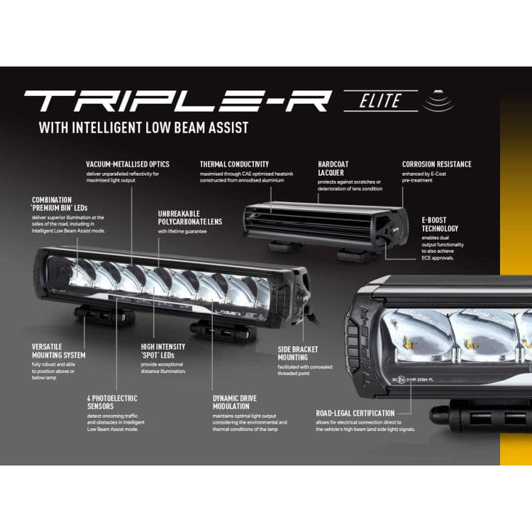 Barre 12 LED Lazer Triple-R 1250 - Homologuée CE