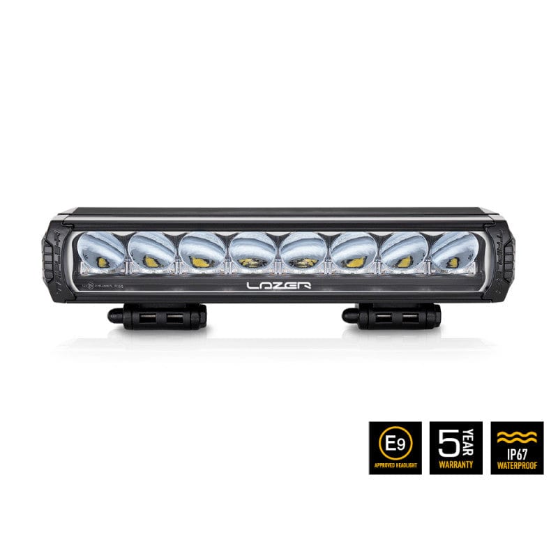 Barre 8 LED Lazer - Triple-R 1000 Gen2 - Feux de position - Homologuée CE Noir