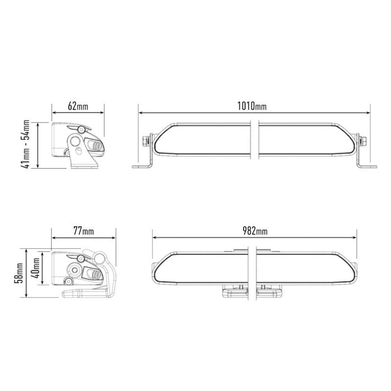 Barre LED Lazer Linear 36 - Homologué CE