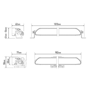 Barre LED Lazer Linear 36 - Homologué CE