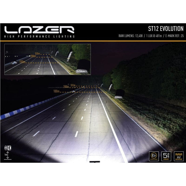 Barre LED Lazer - ST 12 Evolution - Homologué CE